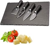 Slate Cheese Board and Knife Set