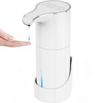 YIKHOM Automatic Liquid Soap Dispenser with Auto Clean, Digital Display 13.5 oz Touchless USB Rechargeable Soap Dispenser, Wall Mounted 7 Levels Adjustable Soap Dispenser Pump for Bathroom, Kitchen