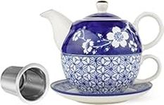 Ceramic Tea for One Teapot and Cup 