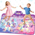 2025 Rechargeable Kids Dance Mat, XL Bluetooth Electric Dance Mats Toy for Kids Girls, Challenge Unicorn Dance Pad for Kid Age 8-12, Christmas Birthday Music Princess Gift Ideas for girls 3-5 4-8