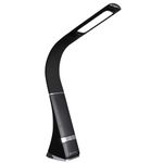 OttLite Recharge LED Desk Lamp, ClearSun Tech [51% Less Eyestrain], Flexible Gooseneck, Multi Brightness Settings, USB Por.