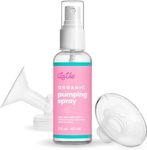 Organic Breast Pumping Spray, Pump Spray Breastfeeding, Breast Pumping Oil, Nipple Spray Pumping, Breast Pump Spray, Lubricant for Breast Shields and Flanges, Prevents Sore Nipples - 2 Oz