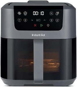 Instant Pot - Vortex Compact Truffle Grey Air Fryer - 5L Basket, Family Size, 4 in 1 - Air Fry, Food Dehydrate, Bake, Reheat, Non-Stick, Easy Clean, Dishwasher Safe, Electric