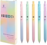 5 PCS Cute Gel Pens, Pastel Fine Po