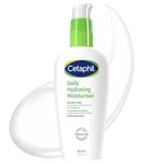 Cetaphil Daily Hydrating Face Moisturiser 88ml, Face Moisturiser for Dry Sensitive Skin, With Hyaluronic Acid & Glycerin, Lightweight, Fragrance Free, Packaging May Vary
