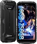 DOOGEE S41 Max Rugged Smartphone, 16GB RAM + 256GB ROM, Android 13 Mobile Phones, 13MP+8MP Camera, 6300mAh Battery, 5.5" HD+ Display, IP68/69K Waterproof Phone, Dual 4G SIM/Face ID/OTG/NFC/GPS