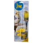 JW Pet Company Clean Water Silo Waterer Bird Accessory, Tall, Colors Vary