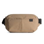 DailyObjects Pivot Orbit Fanny Unisex Sling Crossbody Waist Bag | Travel Pouch Bag | Stylish and Spacious | Adjustable Straps with G-Hook Closure | Made in India (Sand)