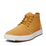 Timberland Men's Davis Square F/L Chukka Sneaker, Wheat, 10 UK