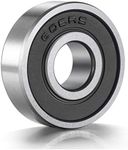 10 Pack 608-RS Ball Bearing - Double Rubber Sealed Shielded Miniature Deep Groove 608rs Bearings for Skateboards, Inline Skates, Scooters, Roller Blade Skates & Long Boards (8mm x 22mm x 7mm)…