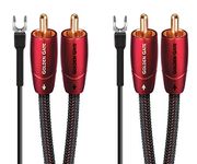 AudioQuest Golden Gate Turntable RCA > RCA Turntable Cable + Ground Wire - 1.5M