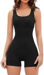 QINSEN Seamless Romper for Women Ri