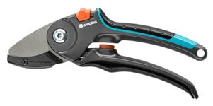 Gardena Garden Secateurs A/M: Stable Pruning Shears with Anvil Blade for Woody Branches and Twigs, 23 mm Maximum Cutting Diameter, Non-Slip Handle, Non-Stick-Coated Upper Blade (8903-20)