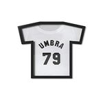 Umbra T-frame jersey frame - photo frame for t-shirts and jerseys for children and small adult sizes, small, black