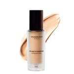 Charmacy Milano Matte Foundation 02 Cream- 30 Ml,With Spf 25 Sun Protection, Buildable Coverage,Instant Hydrating,Light Weight,Suitable For All Skin Types,Seamless Blend,Flawless Finish,No Tube