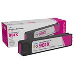 LD Remanufactured Ink Cartridge Replacement for HP 981X L0R10A High Yield (Magenta)