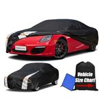 Cotryvox 10-Layer Waterproof Sport Car Cover. See Vehicle Size-Chart for Accurate Fit. All Weather Full Outdoor Covers. Porsche 718, Cayman Boxster, BMW Z4, Crossfir etc. Size C2 (See Size Chart)