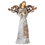 Figurine-Angel Holding Heart