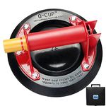 Q-CUP® 120 kg Professional Glass Sucker Lifter Tile Suction Cup just 3-Pumping to Lift Heavy Duty Glass or Tile Easily