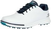 Skechers Men's GO Golf Tempo GF Sneaker, White/Navy Blue, 11 UK