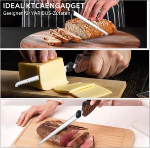 MOVNO Electric Knife – Cordless Carving Tool for Meat & Bread