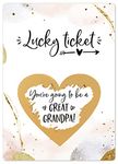 Jolicoon Pregnancy announcement scratch card - You are going to be a great grandpa - Baby announcement great grandpa