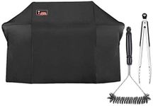 Kingkong 7109 Premium Grill Cover for Weber Summit 600-Series Gas Grills Including Grill Brush and Tongs