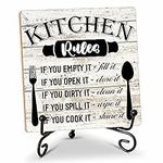 Rustic Wood Plaque with Stand - Kit