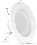 Feit Electric LEDR56B/950CA/MP/6 5/6 inch LED Recessed Downlight, Baffle Trim, Dimmable, 75W Equivalent 10.2W, 925 LM Retrofit kit, 5-6 in 75 Watt, 5000K DayLight, 6 Count(Pack of 1)[packing may vary]