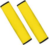 Dreaweet Solid Color Yellow Seat Belt Shoulder Pads Car Accessories for Women Girl, Car Accessories, Protect Adult Kids