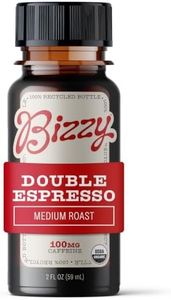Bizzy Organic Double Espresso Shots, Medium Roast, 100 mg caffeine, 2 fl oz