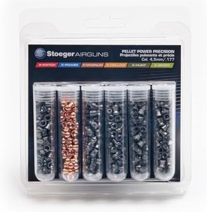 Stoeger X-Hunter, X-Match, X-Power, X-Speed, X-Field, X-Hunt, X-Magnum Sampler, .177 Caliber, 500 Count