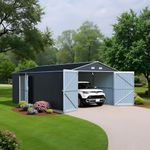 Jaxenor Metal Garage Shed 20x13 FT,