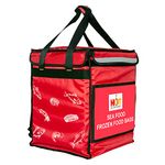 HOT DELIVERY BAGS Sea Food Delivery Bag - Red (OS) | 35 liters (14 X 14 X 17 inch)