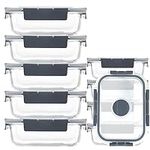YANGNAY 10 Pack Glass Meal Prep Con
