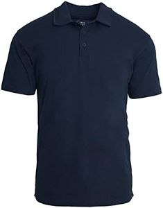 True Classic Premium Fitted Mens Polo Shirt Navy