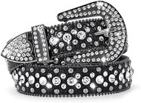 SANSTHS Women Rhinestone Belt for J