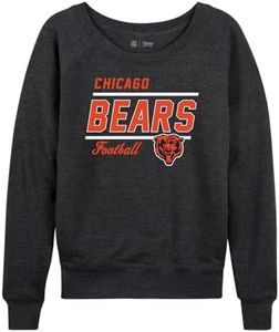 Chicago Bears Women's Gameday Crewneck Sweatshirt Long Sleeve