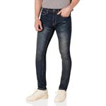 Amazon Essentials Men's Skinny-Fit Stretch Jean, Dark Wash, 36W / 29L