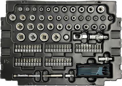 Makita 120-Piece Maintenance Set – Makpac Case Tool Kit