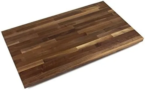 John Boos WALKCT-BL3625-O Blended Walnut Counter Top with Oil Finish, 1.5" Thickness, 36" x 25"