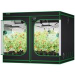 VIVOSUN 8x8 Grow Tent, 96"x96"x80" High Reflective Mylar with Observation Window and Floor Tray for Hydroponics Indoor Plant Growing for VS4000/VS4300