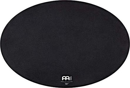 Meinl Percussion 18” Drum Mute for Quiet Practice, Soft Rubber — Dampen Your Sound and Play for Hours (MDM-18)