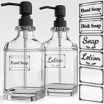 GLADPURE 2 Pack Soap Dispenser, 18 