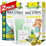 Wax Strips, 64 Count for Hair Remov
