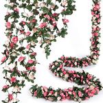 PONKING 8 Pcs 66FT Flower Garland, 