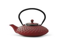 bredemeijer 27 fl oz. Cast Iron Teapot Red XILIN