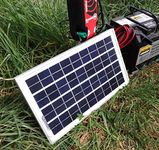 BURNTEC 12V Weatherproof Solar Panel Battery Charger for Electric Fence Horse Livestock Energizer