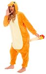 Everglamour 5055601172613 Onesie/Body Suit, Unisex-Adult, Brown, Large