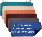 Custom Bench Cushion Covers For Out